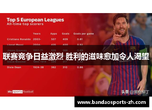 联赛竞争日益激烈 胜利的滋味愈加令人渴望